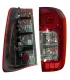 Farol trasero derecho de para Nissan Frontier NP300 2016-2020, vista unidad de frente y reverso.