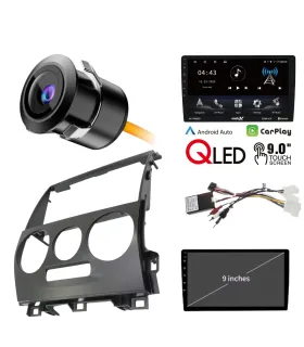 Combo Radio Pantalla Onelux 9 QLED para Toyota Prado 2003-2009 Apple CarPlay Android Auto Cámara HD Instalación Gratis