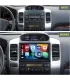 Comparación Antes y Después del tablero de Toyota Prado 2003-2009, mostrando el cambio.