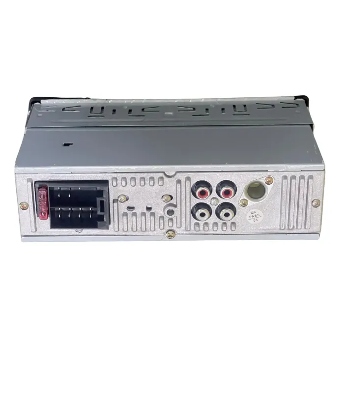 Radio 1-DIN Onelux OX-R1039 Receptor Multimedia con Bluetooth USB , muestra conexiones.