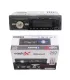 Radio 1-DIN Onelux OX-R1039 Receptor Multimedia con Bluetooth USB , muestra una física y su caja.
