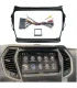 Kit de Instalación Radio 9 Pulgadas Hyundai Santa Fe 2013-2018 Facia y Arnés Plug & Play KRHSF-1317