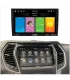 Combo Radio Pantalla Onelux 9 QLED Hyundai Santa Fe 2013 a 2018 Apple CarPlay, Muestra instalada.