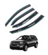 Set de 4 viseras de ventana ahumadas para Chevrolet Equinox 2017-2020, deflectores de lluvia de acrílico reforzado.
