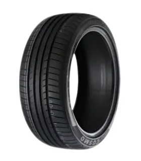 Neumático Cosmo MuchoMacho 235/35R19 UHP con diseño deportivo y costilla central para estabilidad.