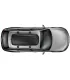 Baúl de techo Thule Pulse L 615100 en color negro mate, capacidad de 453 litros instalado en vehículo.