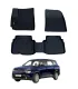 Set completo de alfombras 3D Focus Mats para Kia Carens 2022-2026, material TPE impermeable y bordes elevados