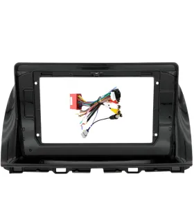 Kit de Instalación Radio 10 Pulgadas Mazda CX-5 2015-2018 con Arnés CANBUS y Facia OEM KMZCX5-101518