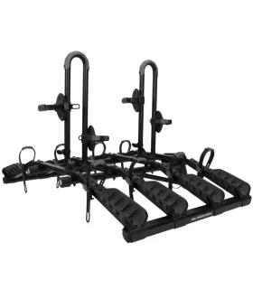 Portabicicletas de plataforma para 4 bicicletas Destination Hitch montado en enganche de 2 pulgadas