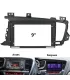 Combo Multimedia 9 Pulgadas QLED Kia K5 Optima 2011-2015 Apple CarPlay Android Auto Cámara Reversa HD Instalación Incluida