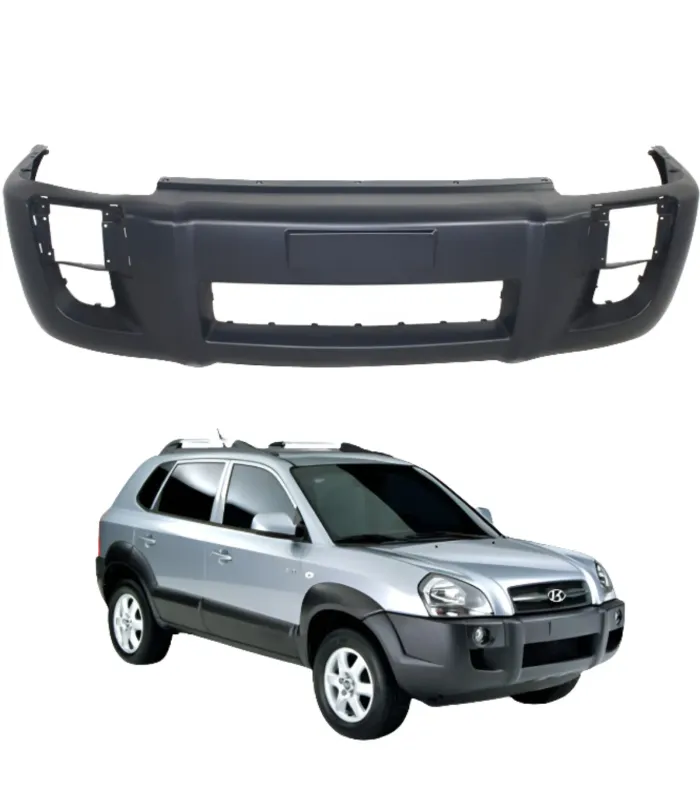 Bumper delantero Hyundai Tucson 2004 a 2009, muestra SUV