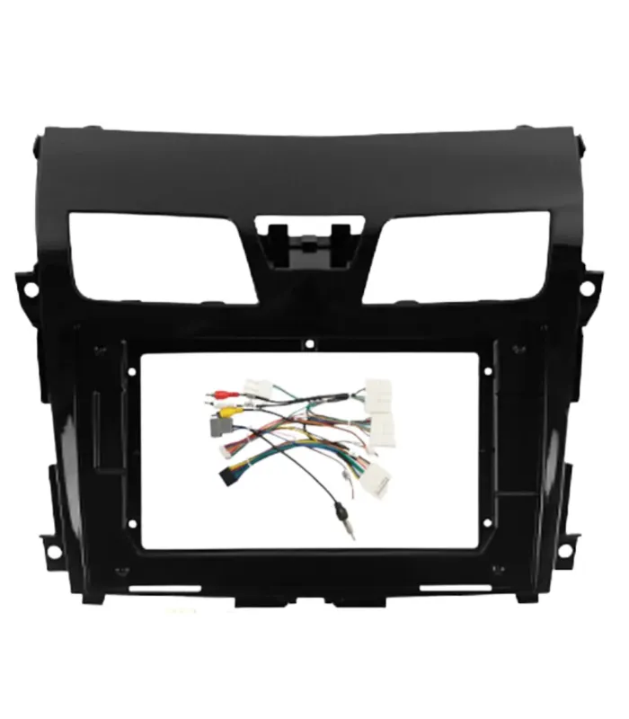 Kit de Instalación Radio 10 Pulgadas Nissan Altima 2013-2018 Facia Ajuste Exacto Plástico ABS AutoFashion