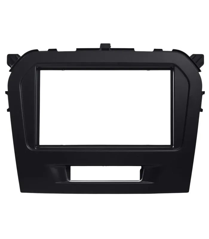 "Pantalla Android 10 pulgadas QLED instalada en Suzuki Grand Vitara 2015-2019 con CarPlay y cámara de reversa"