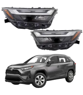 Pantalla Delantera Toyota RAV4 2022-2025 | Faros LED | Auto Fashion