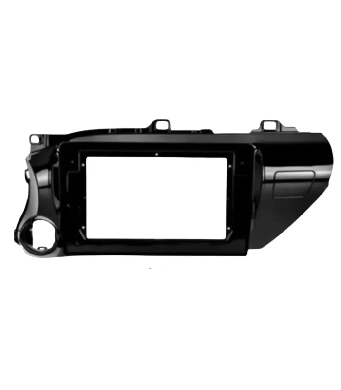 Kit de Instalacion Marco Facia 10 Pulgadas Toyota Hilux 2016-2026 con Arnes Canbus Plug and Play