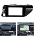 Kit Instalación Radio 10 Pulgadas Toyota Hilux 2016 2017 2018 2019 2020 2021 2022 2023 2024 2025 Facia Marco Arnes Canbus
