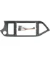Kit Adaptador de Radio 9 Pulgadas Kia Picanto Morning 2012-2017 Fascia Marco Tablero