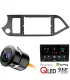 Combo radio pantalla Android 9 pulgadas con marco para Kia Picanto y Morning 2012-2017