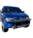 Defensa delantera tubular para Mitsubishi L200, vista de perfil.