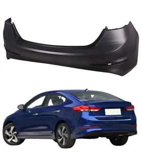 Bumper trasero parachoques para Hyundai Elantra 2017-2018 referencia 86611-F3000