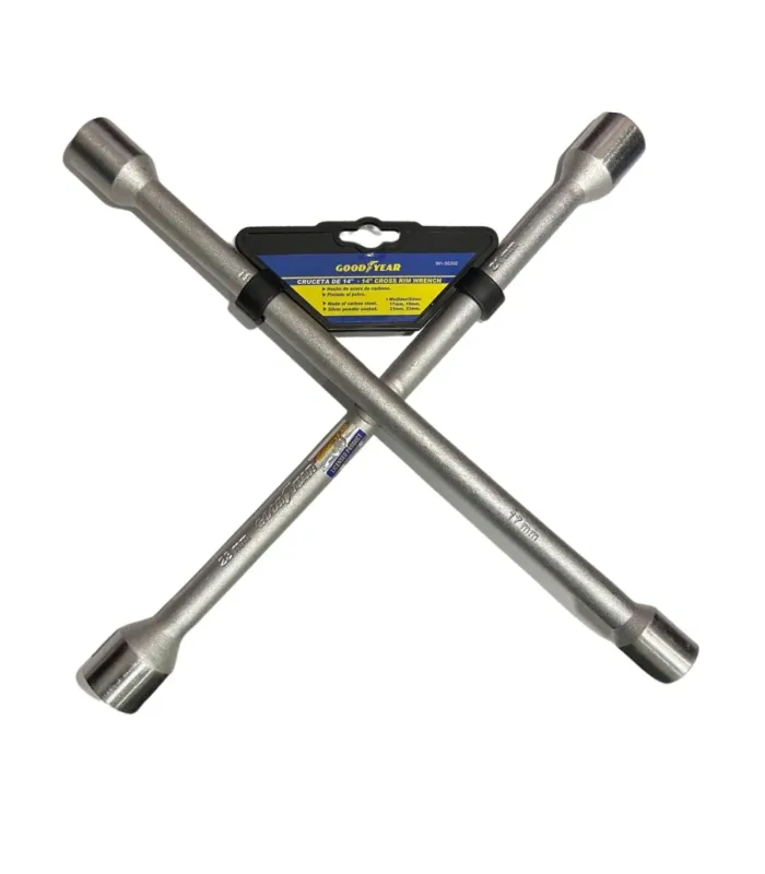 Llave de Rueda en Cruz Goodyear 14" | 4 Medidas | Autofashion RD