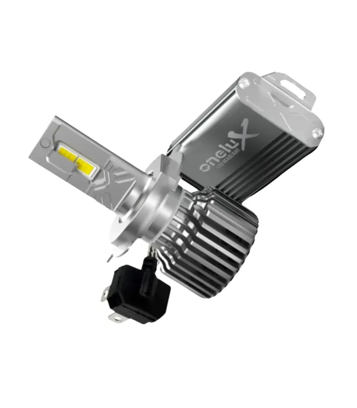 Kit de Bombillos LED H7 Onelux High Power 180W 40,000 Lúmenes Canbus 6500K, Luz de Alto Rendimiento.
