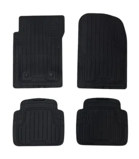 Alfombras Universales Recortables Trimora by WeatherTech Set 4 Piezas Negras Goma TPE Hecho en USA Ref 11TRIMORA4S
