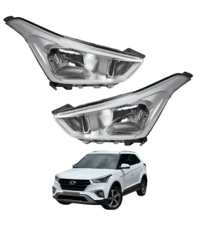 Pantalla delantera faro principal Hyundai Cantus 2014 2018 repuesto luces