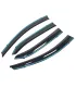 Viseras de puerta rain guards para Hyundai Tucson 2022 2023 2024 2025 2026 juego de 4 piezas