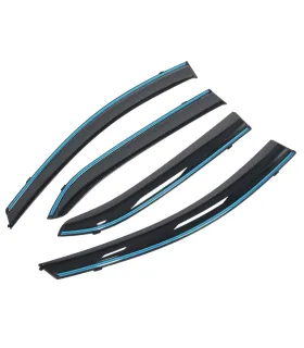 Viseras de puerta rain guards para Hyundai Tucson 2022 2023 2024 2025 2026 juego de 4 piezas