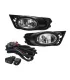 Kit Halógenos Faros Antiniebla Honda Civic 2009 2010 2011 Tipo Americano HD-037 con cableado y switch