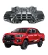 Cover Protector Inferior Cubre Carter Toyota Hilux Revo Rocco 2015 2024, muestra Toyota Hilux Roja