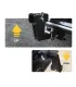 Adaptador Elevador Enganche Remolque 2 pulgadas subida bajada 6 pulgadas, muestra estilo reversible.