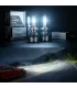 Kit Bombillos LED 9005 HB3 Onelux X 180W 40,000 Lúmenes, muestra carretera iluminada