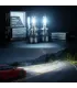 Bombillos LED H13 Onelux X 180W 40,000 Lúmenes Luz Alta y Baja 6500K , presenta carretera iluminada