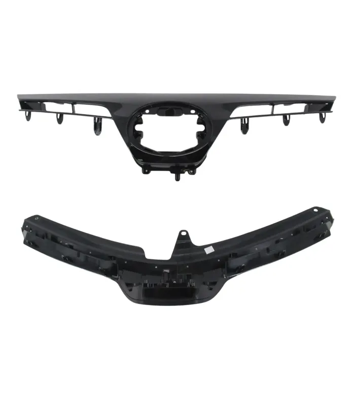 Parrilla Superior Garnish Toyota Corolla SE XSE 2017 2018 2019, presenta frente y reverso