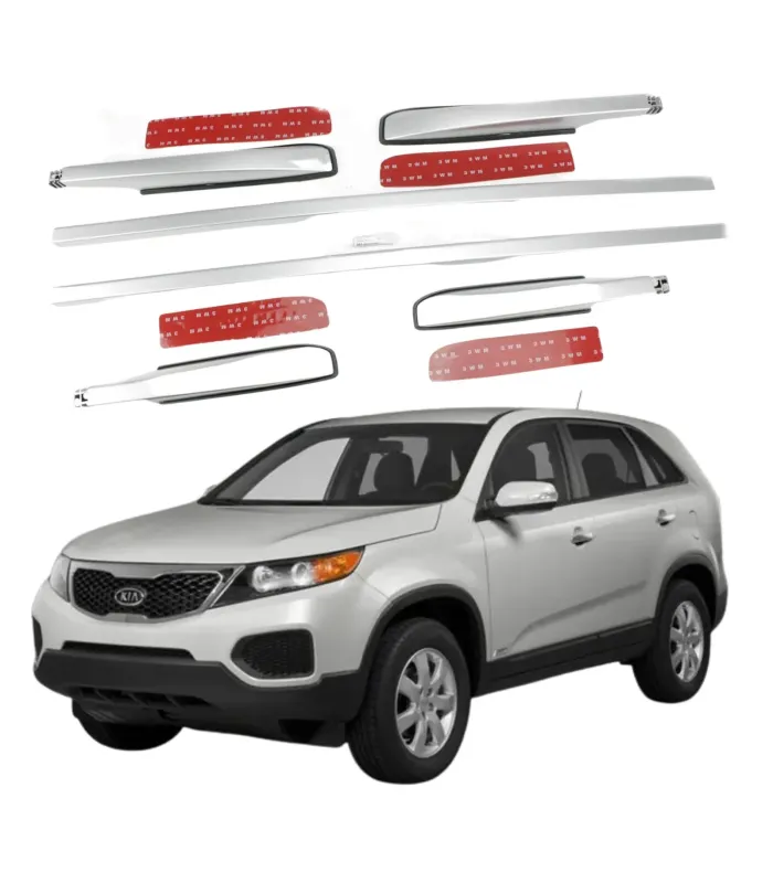 Rieles Laterales Barras de Techo Kia Sorento 2011 2012 2013 2014 2015, muestra SUV