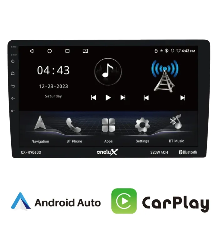 Combo Radio Pantalla QLED 9 pulgadas Hyundai Tucson 2016 2017 2018, unidad Onelux OX-R9060Q