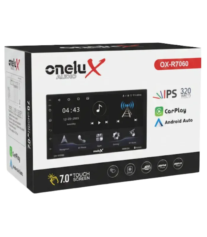Radio Multimedia 7" Onelux OX-R7060 Android 14, CarPlay & Android Auto