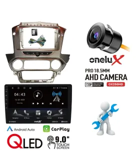 Combo Multimedia 9 Pulgadas QLED Chevrolet Tahoe 2015-2018 con Apple CarPlay Android Auto Cámara AHD y Módulo CANBUS