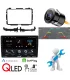 Combo Multimedia 9 Pulgadas QLED Honda HR-V 2016-2022 con Apple CarPlay Android Auto Cámara AHD e Instalación