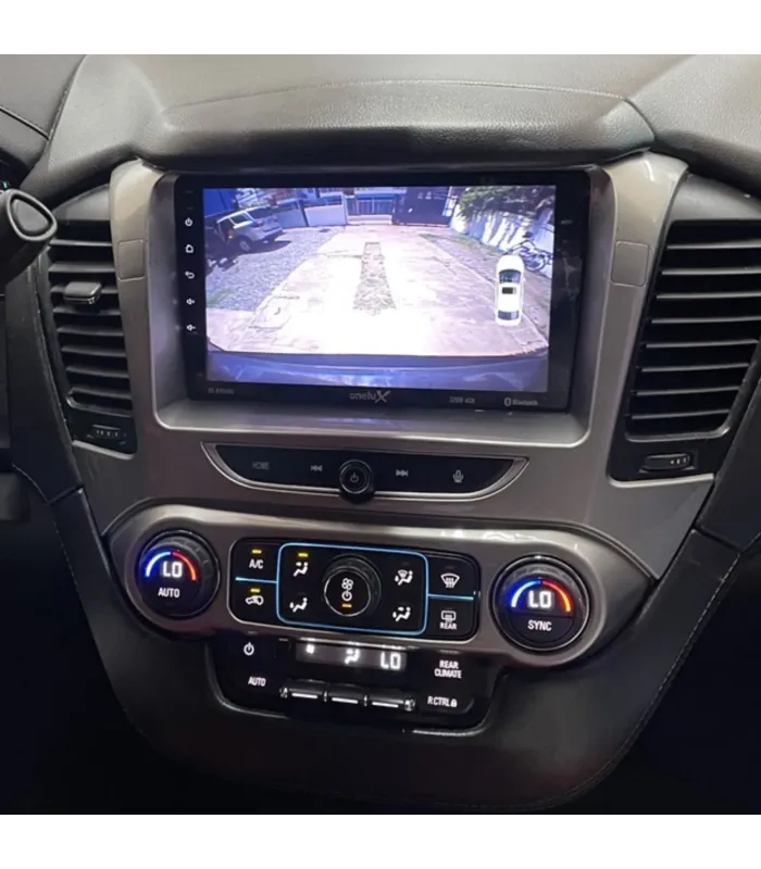 Combo Multimedia 9 Pulgadas QLED Chevrolet Tahoe 2015-2018 con Apple CarPlay Android Auto Cámara AHD y Módulo CANBUS