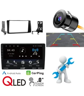 Combo Multimedia Toyota Corolla 2003-2008 Pantalla Android 7 Pulgadas IPS WiFi Bluetooth Cámara Reversa AHD