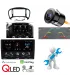 Combo Multimedia Nissan Juke 2010-2019 Pantalla 9 Pulgadas QLED Apple CarPlay Android Auto Cámara Reversa AHD