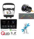 Combo Multimedia Dodge Journey 2011-2020 Radio 9 Pulgadas QLED Android 12 Apple CarPlay Camara AHD e Interfaz Canbus
