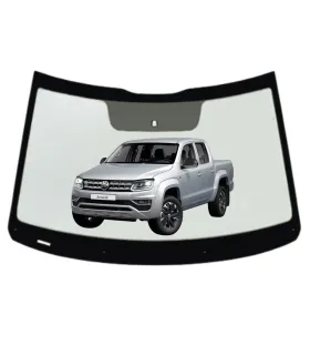 Vidrio Parabrisas Delantero Volkswagen Amarok 2010 a 2021 Laminado de Seguridad con Montura Gratis en Santo Domingo