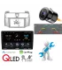 Combo Multimedia Toyota 4Runner 2010-2023 Radio Onelux 9 Pulgadas QLED Android 12 Apple CarPlay Android Auto Cámara Reversa AHD