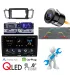 Combo Radio 10 Pulgadas QLED Toyota RAV4 2013-2018 Apple CarPlay Android Auto Cámara AHD Instalación Profesional Incluida