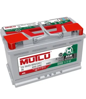 Batería Mutlu AGM L4 80Ah 850CCA | Grupo 94R H7 | Start-Stop