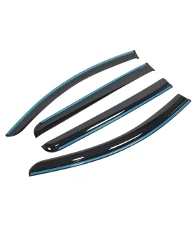 Visera de Techo Externa Mitsubishi L200 Triton Sportero 2015 2016 a 2023 Negro Mate Accesorios Exterior